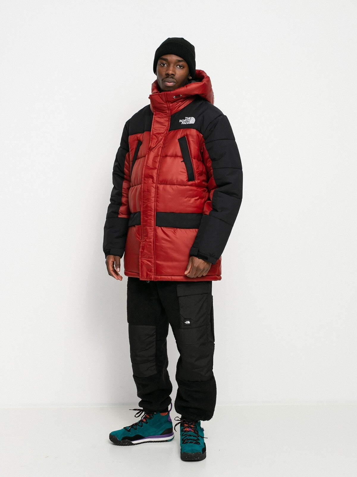 The North Face Mens Himalayan Insulated Parka / Brick House Red / RRP £210