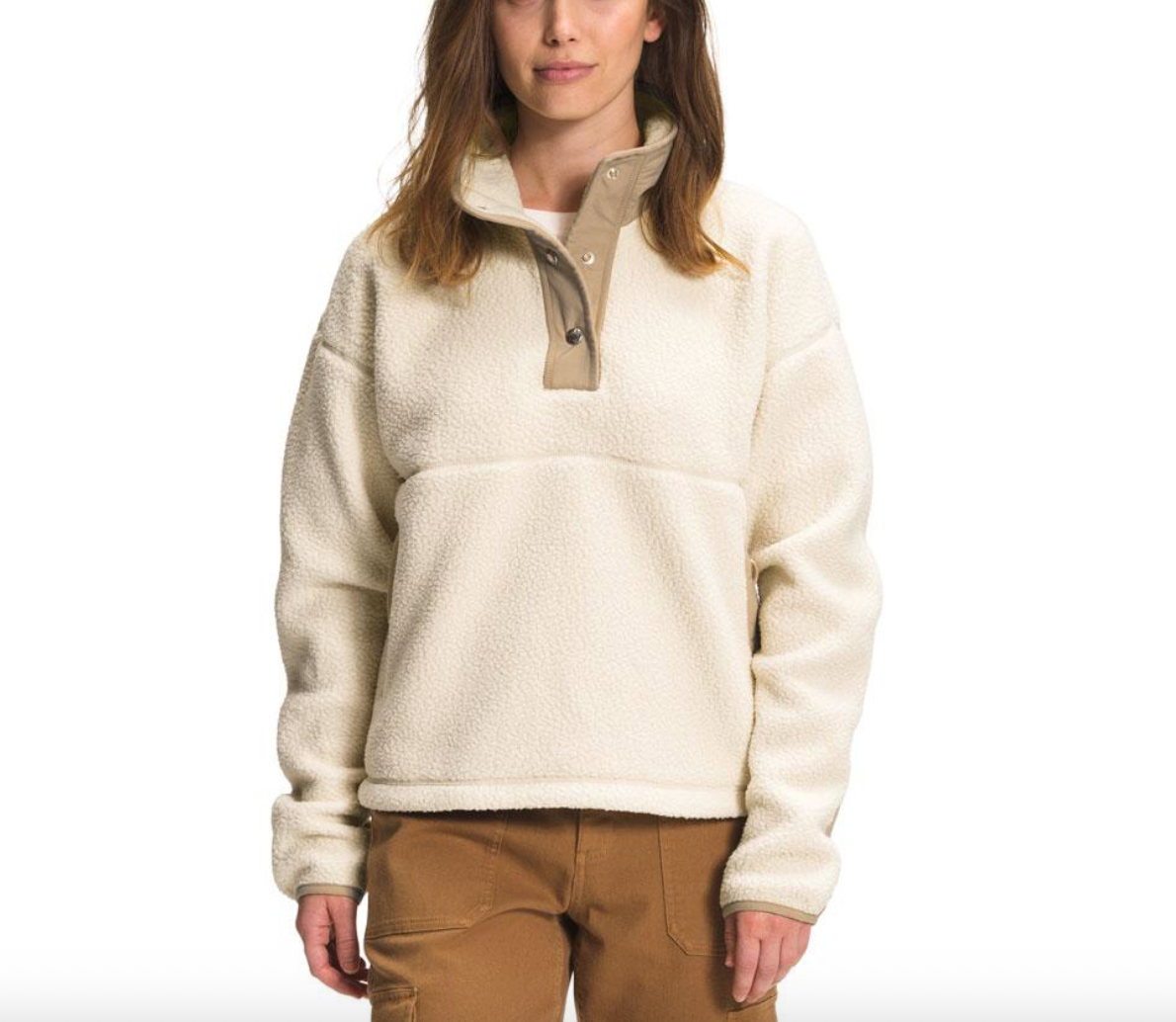 The North Face Womens Cragmont Fleece / Bleached Sand / RRP £115
