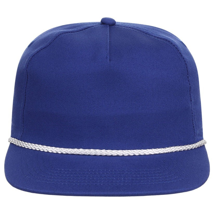 Crowns By Lids Unisex Plain Fairway Golfer Hat / Royal Blue / £23