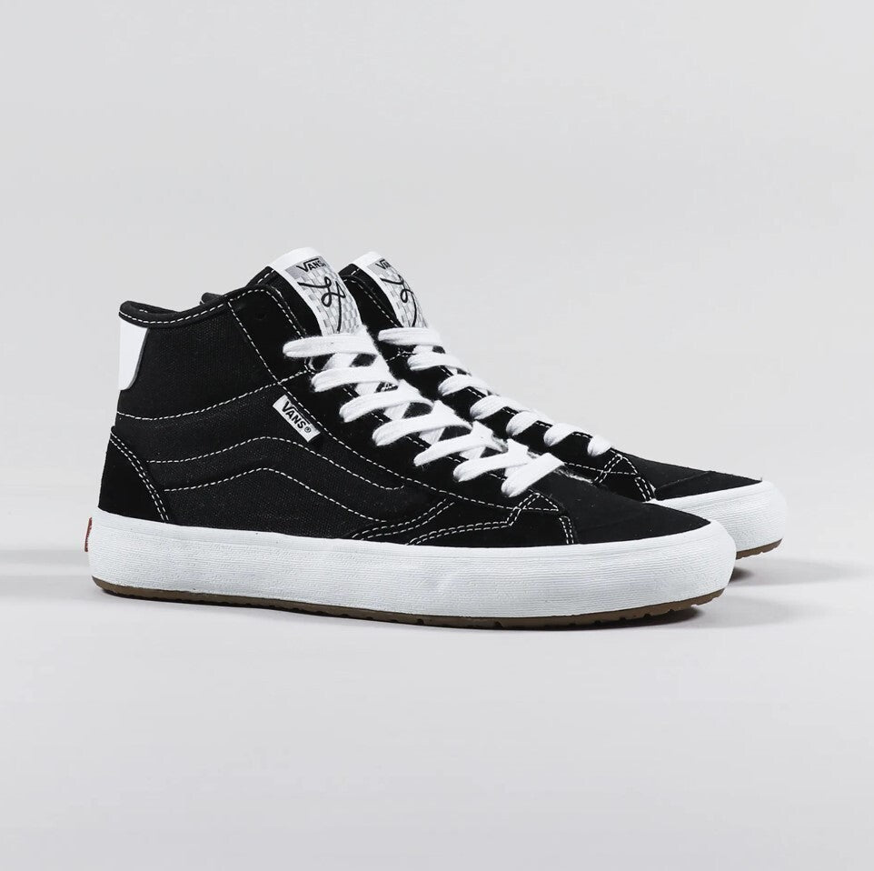 Vans "The Lizzie" High Top Trainers / Black White / RRP £80