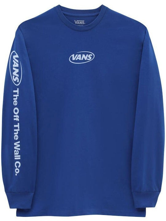 Vans Mens Hi Def Commerical Long Sleeve Tee / True Blue / RRP £42