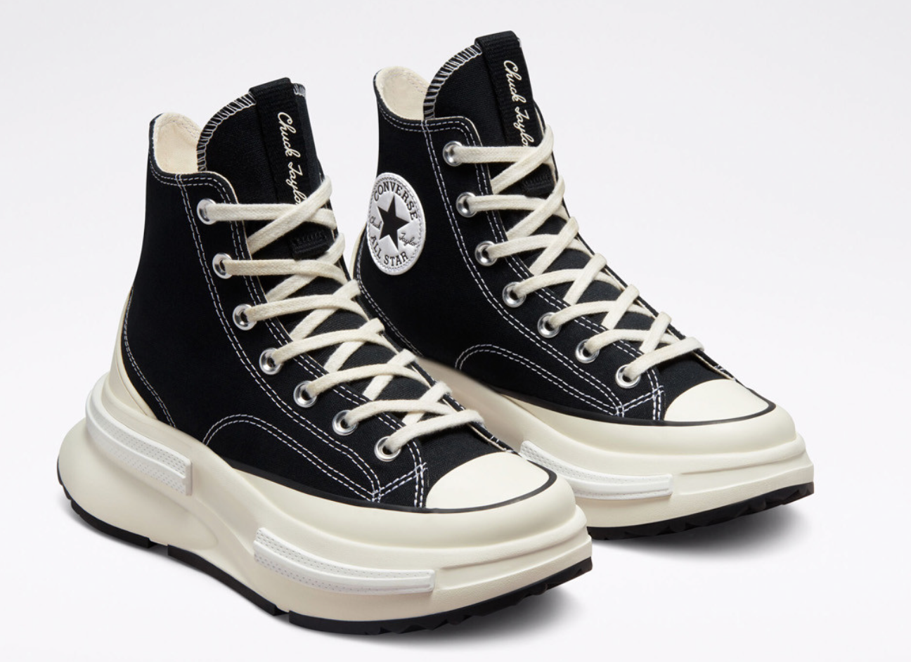 Converse Womens Run Star Legacy CX HI Trainers / BNIB / Black / RRP £110