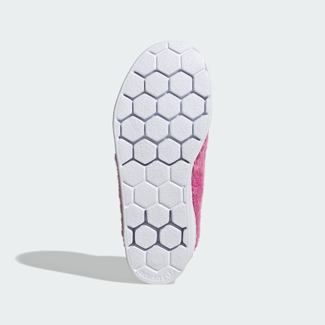 Adidas Kids Kevin Lyons Furry Superstar / Pink White / RRP £60