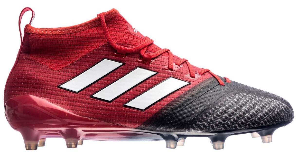Adidas Mens ACE 17.1 Primeknit FG Football Boots / Red Black / RRP £200