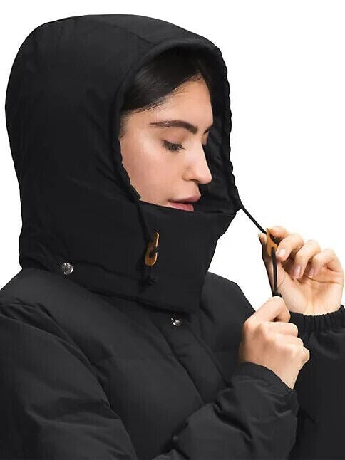 The North Face Womens Sierra Long Down Puffer Parka / Black / RRP £400