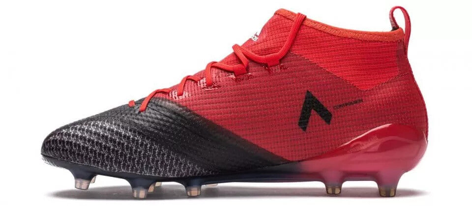 Adidas Mens ACE 17.1 Primeknit FG Football Boots / Red Black / RRP £200