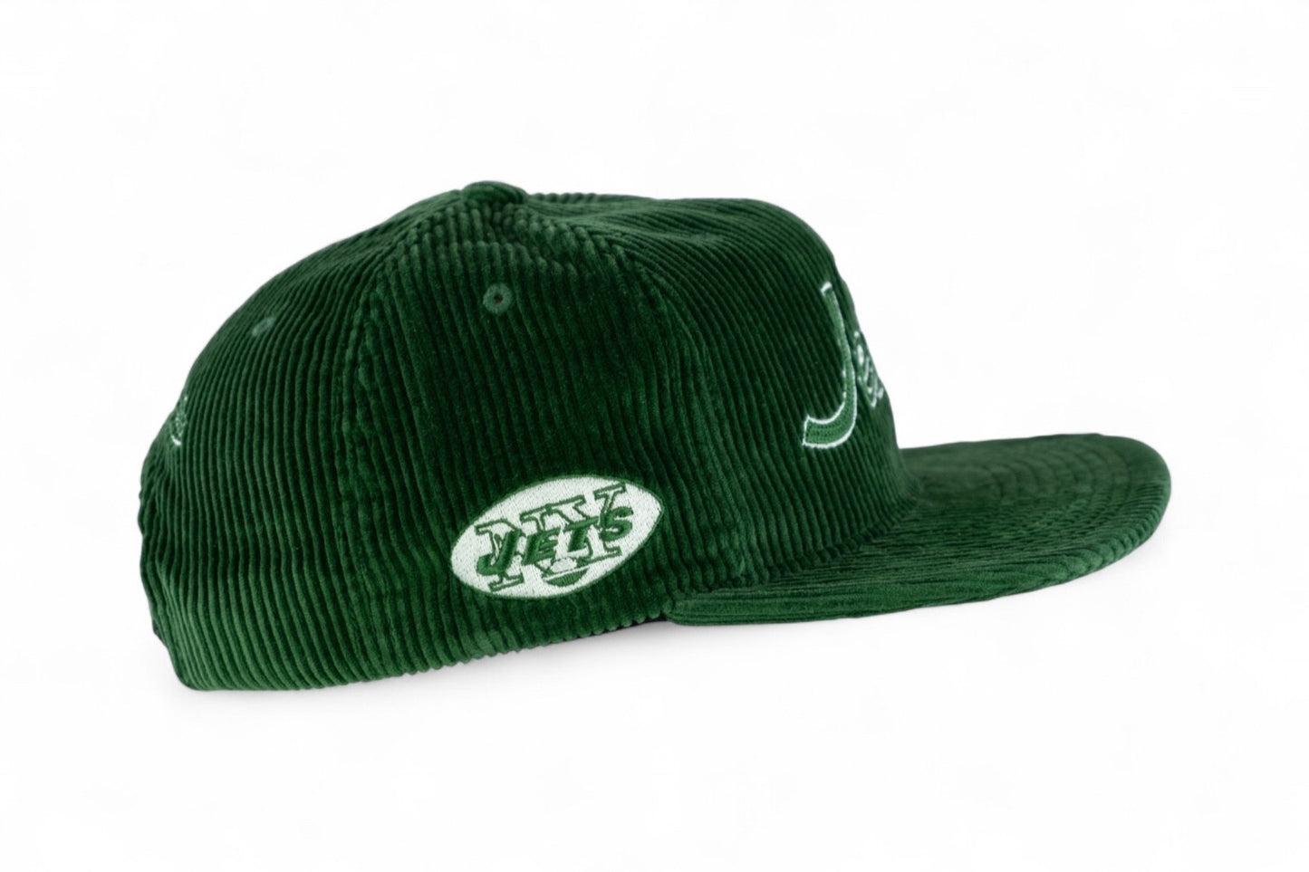 Mitchell and Ness New York Jets NFL Retro Cord Snapback / Green / RRP £30
