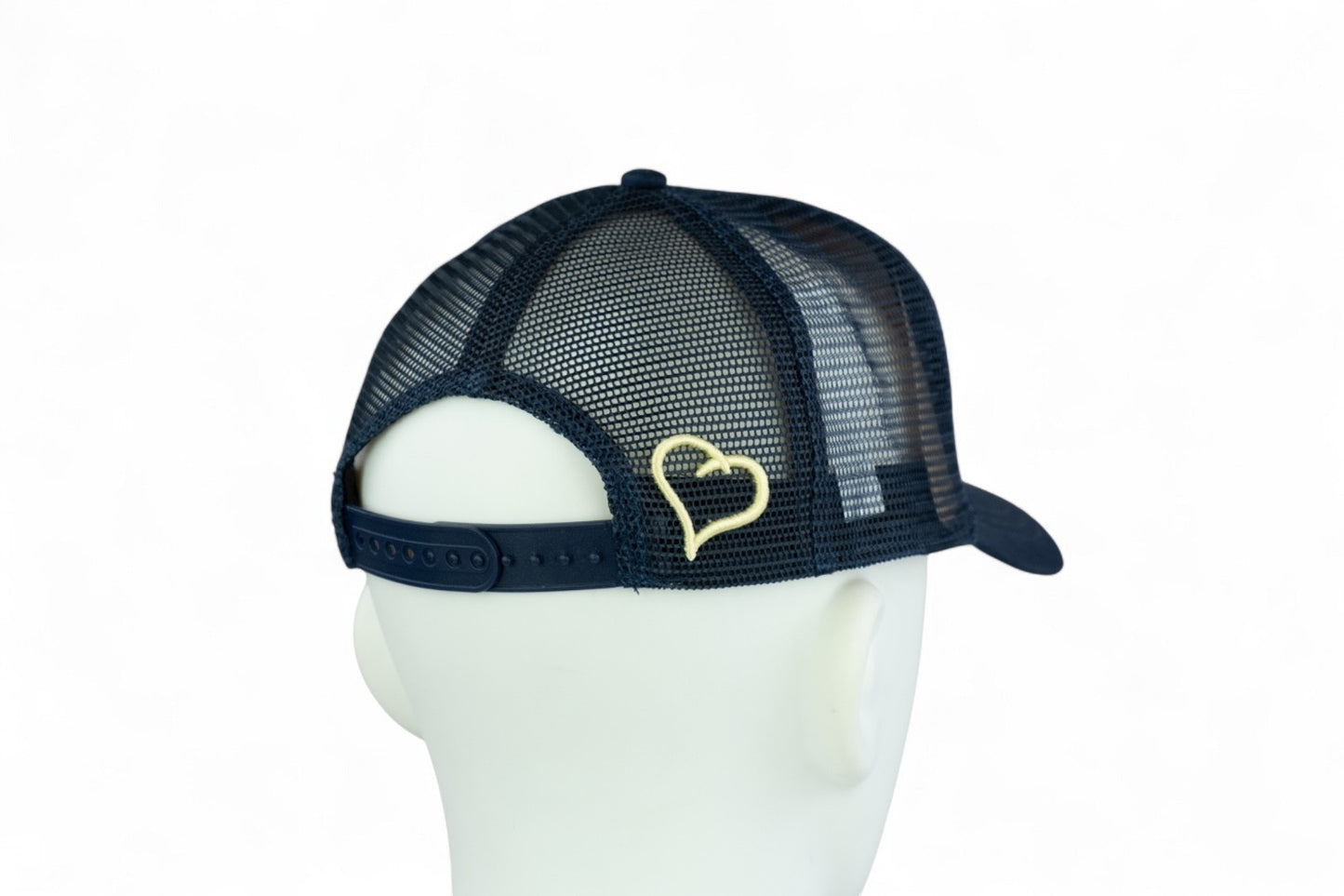 Fresh Ego Kid Script Trucker Cap / Navy White Yellow / RRP £28