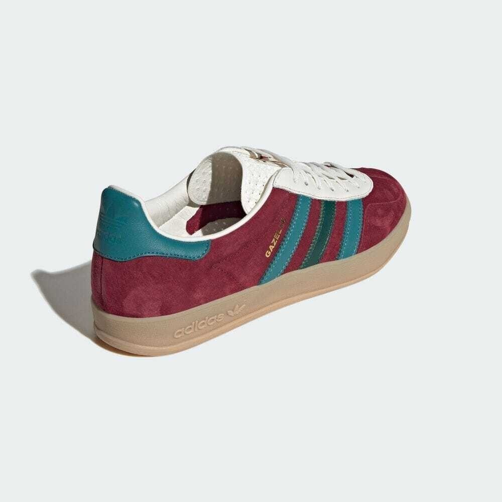 Adidas Mens GAZELLE INDOOR Trainers / Burgundy / BNIB / RRP £90
