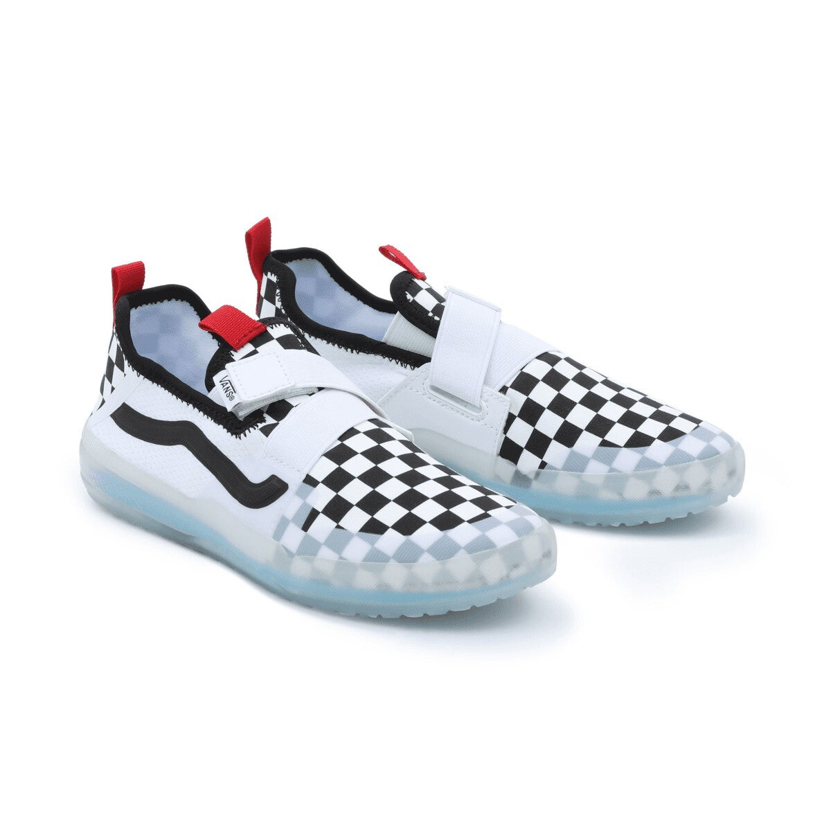 Vans Kids Checkerboard Strker Ultimatewaffle Shoes / Black True White / RRP £65