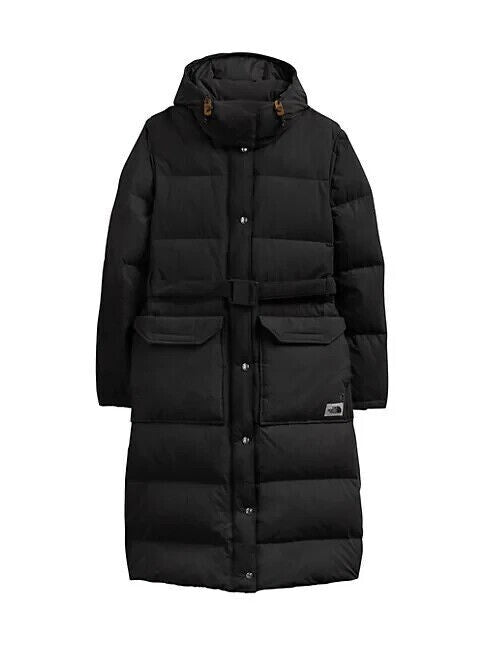 The North Face Womens Sierra Long Down Puffer Parka / Black / RRP £400