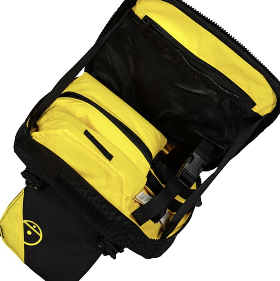The North Face Steep Tech Chest Bag / Black Yellow / RRP £90