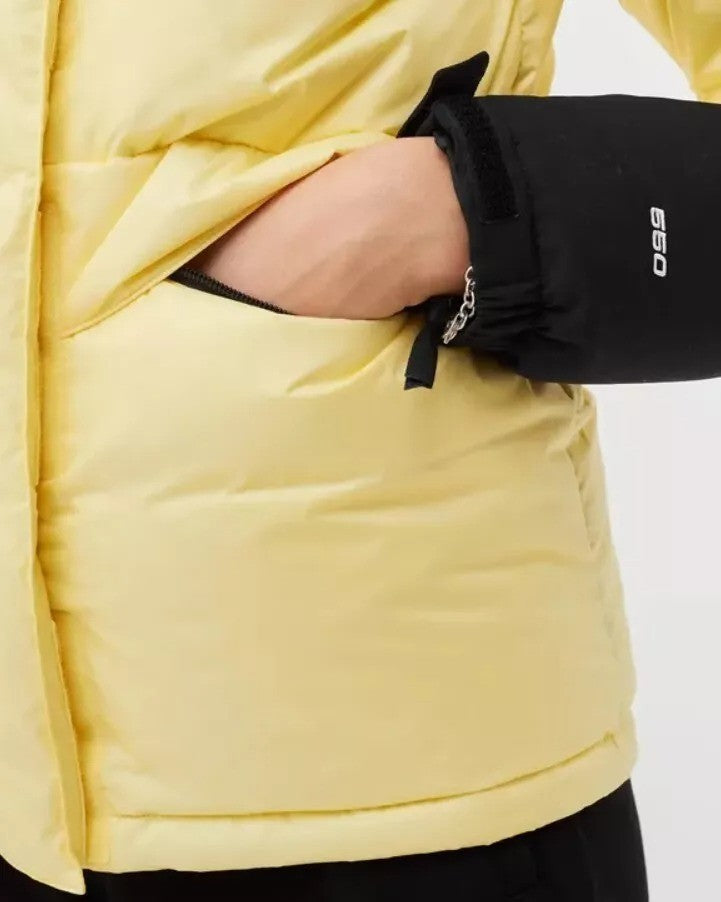 The North Face Womens Himalayan Down Parka / Pale Banana / RRP £320