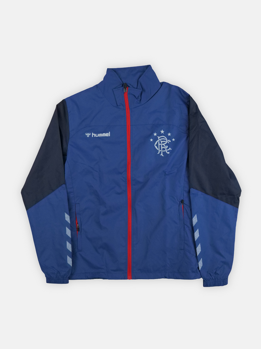 Hummel Mens 2019-20 Rangers Training Football Jacket / Blue / RRP £49.99