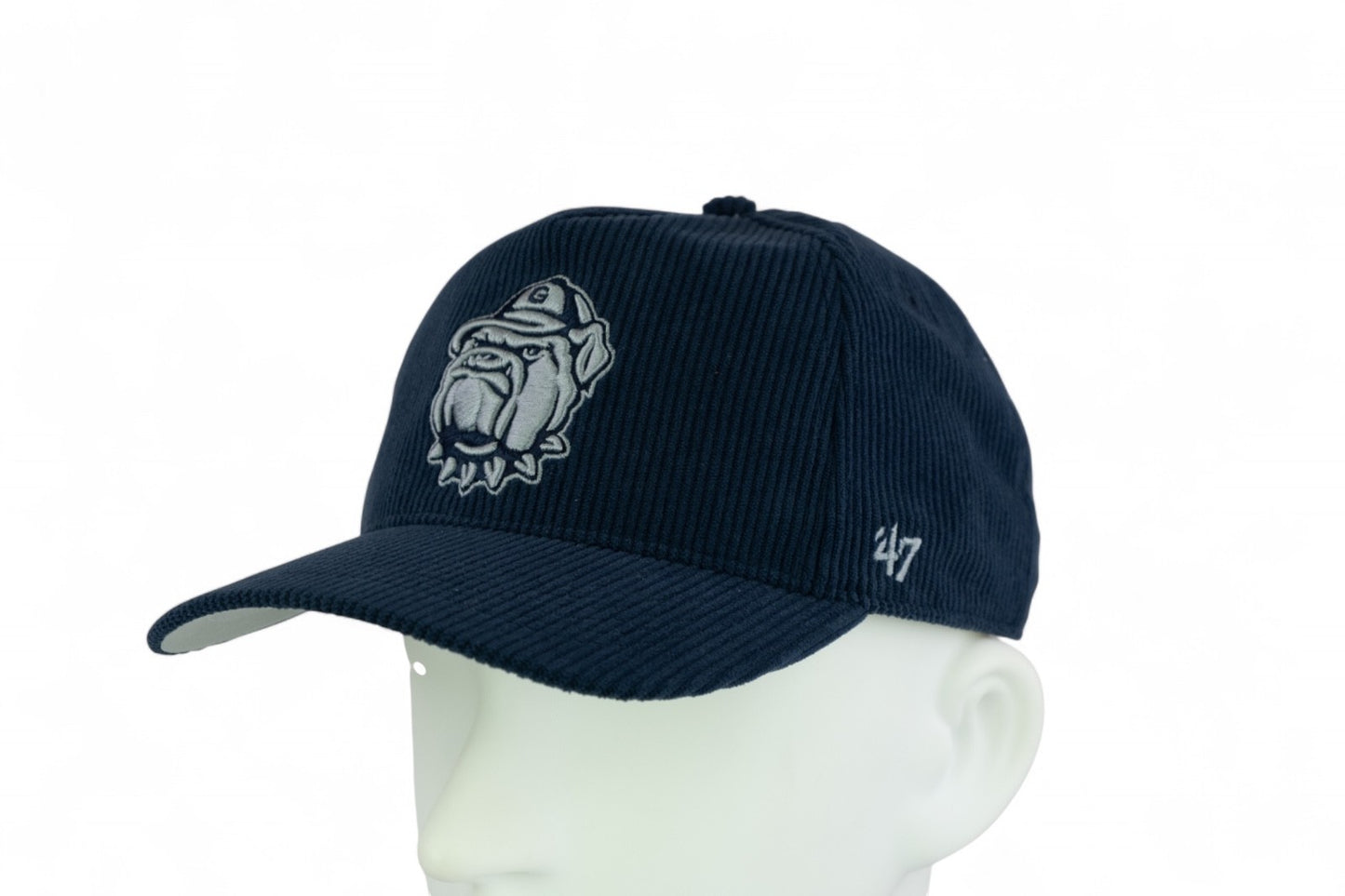47 Brand Georgetown Hoyas NCAA Cord Hitch Snapback / Navy / RRP £33