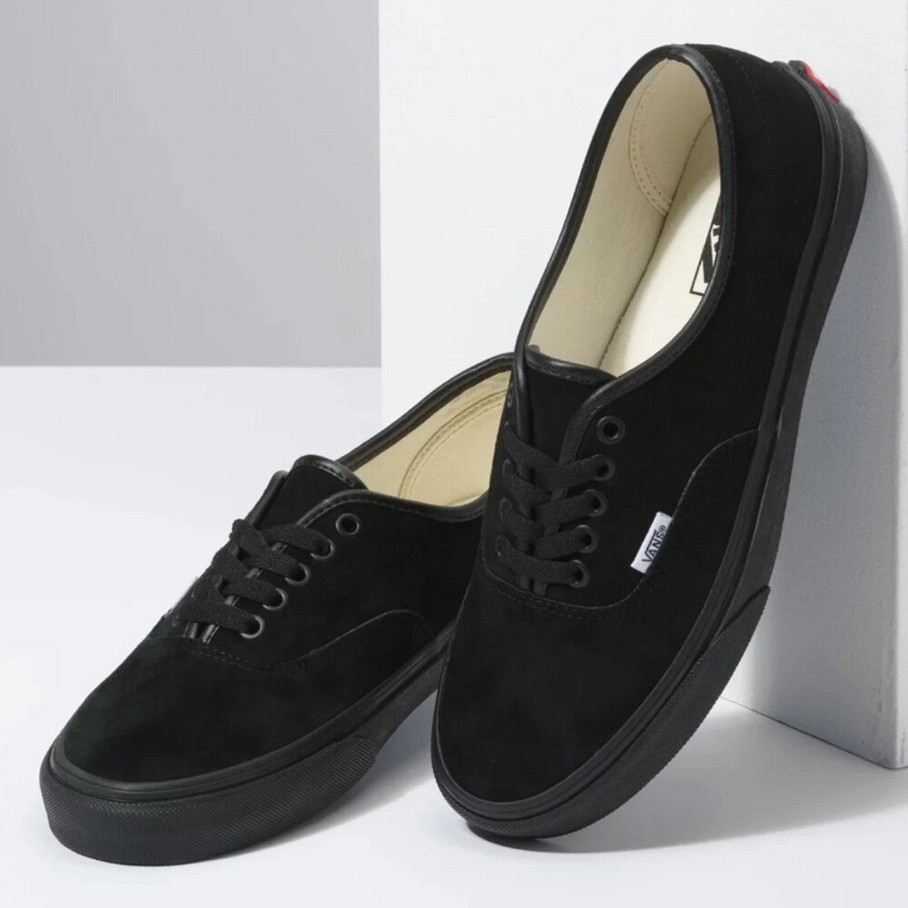 Vans Authentic Trainers / (Pig Suede) Black Black / Mens / RRP £60
