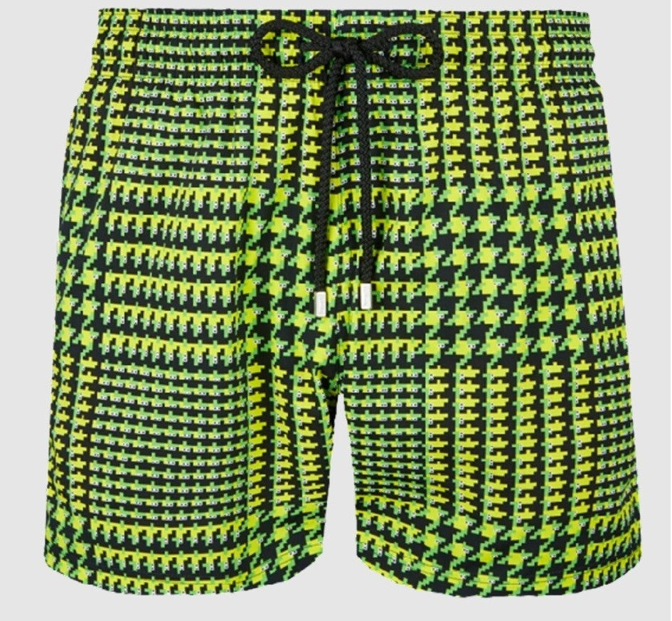 Vilebrequin Swim Shorts / Mens / Moorise / Green Check / RRP £220