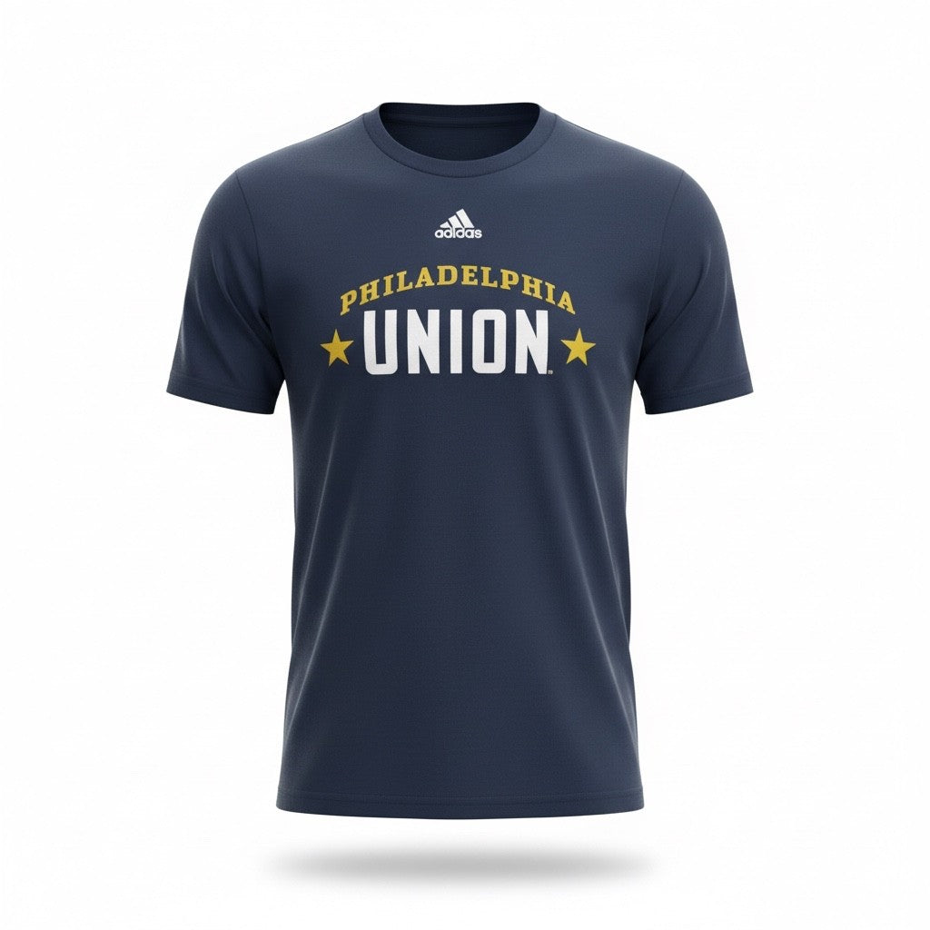 Adidas Mens Philadelphia Union Tee / Navy / RRP £20