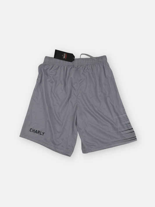 Charly Mens 2019-20 Pachuca Training Football Shorts / Grey / RRP £30