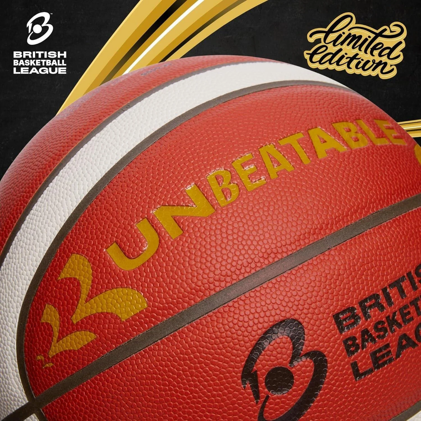 Molten FIBA Premium Leather Gold Edition Basketball / BN / Size 7 / RRP £75
