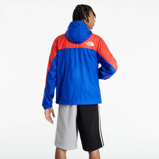 The North Face Mens Hydrenaline Wind Jacket / TNF Blue/Horizon Red / RRP £90