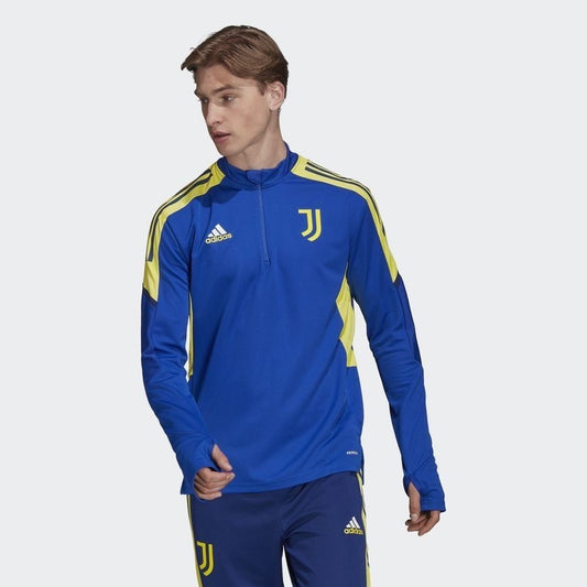 Adidas Mens 1/4 Zip Juventus Track Jacket / Blue / RRP £65