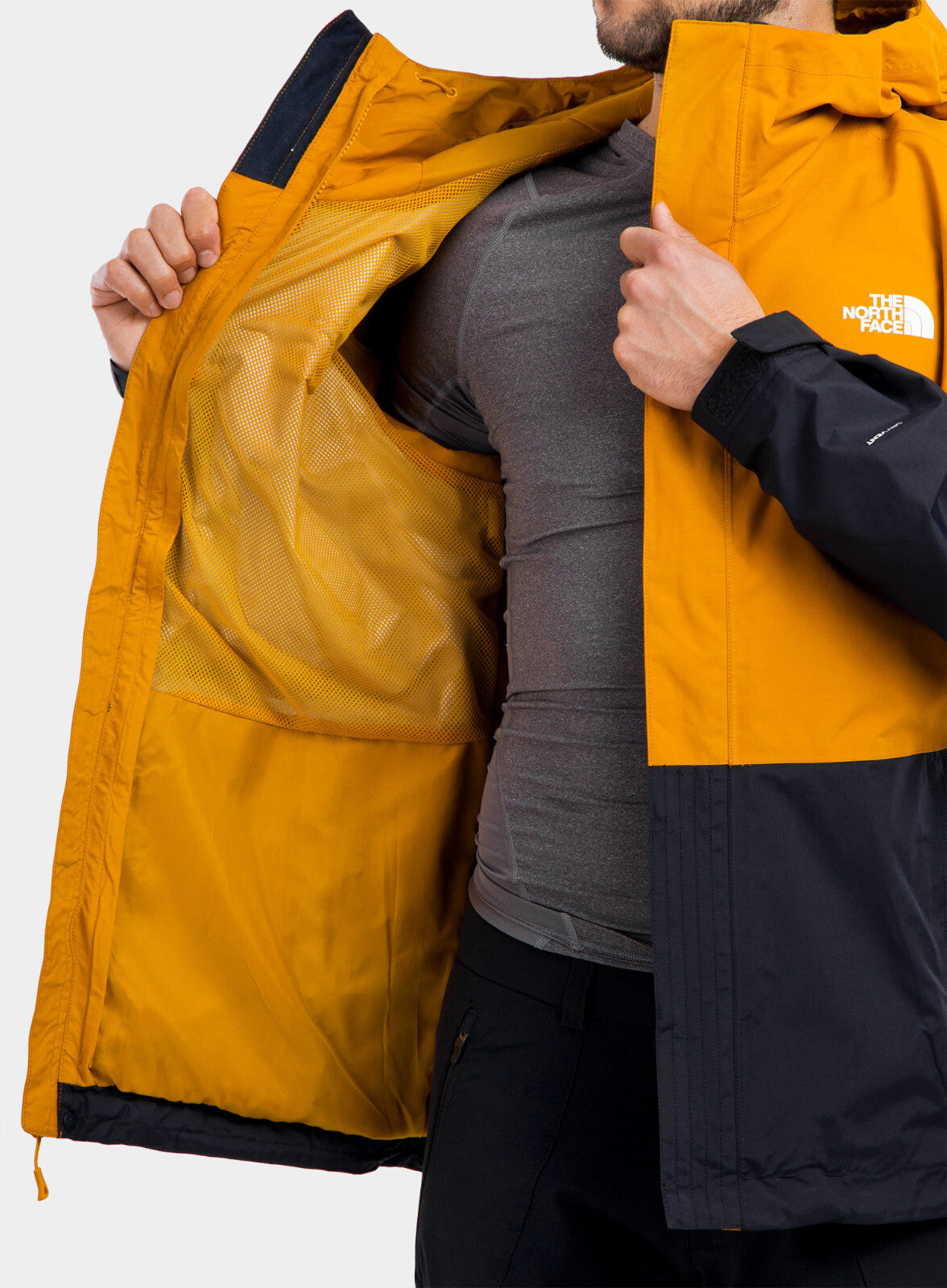The North Face Men's New Synthetic Triclimate Jacket/ Yellow Navy / RRP £270
