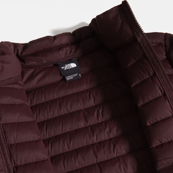 The North Face Women’s Stretch Down Jacket – Root Brown, Breathable, Non-PFC DWR