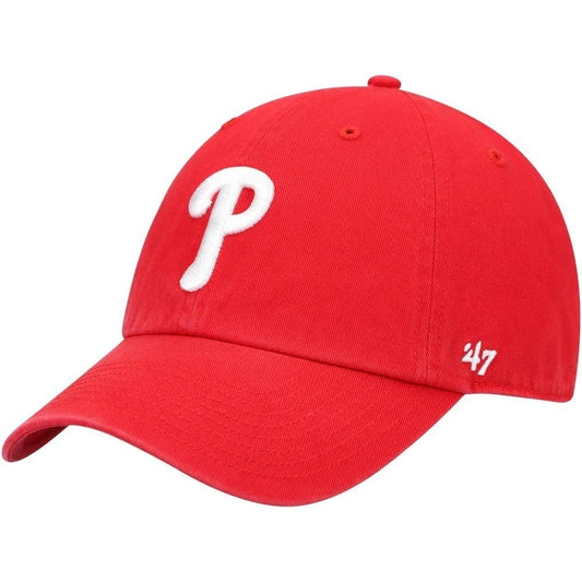 47 Brand Adult Philadelphia Phillies MLB MVP Cap / Red / RRP £28