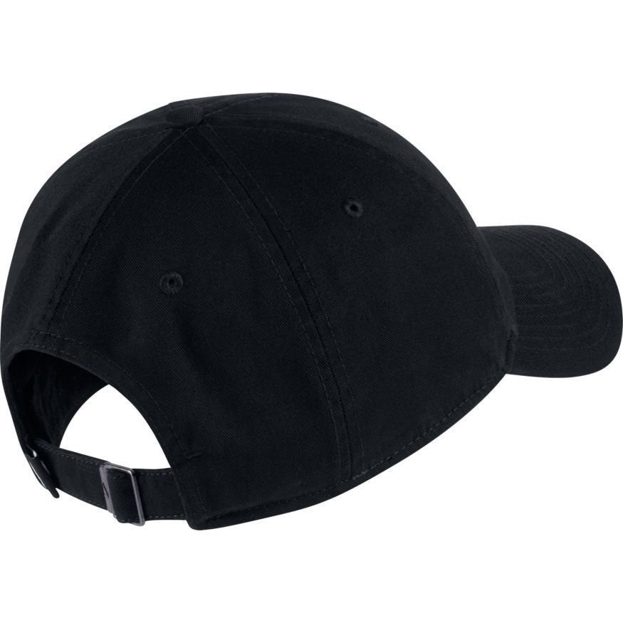 Nike Adult Heritage 86 Essential Swoosh Baseball Cap / Black / RRP £24