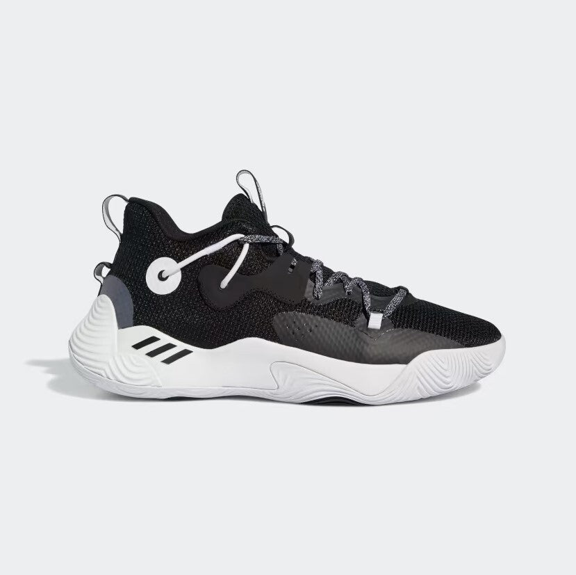 Adidas Mens Harden Stepback 3 Basketball Trainers / Black / RRP £75