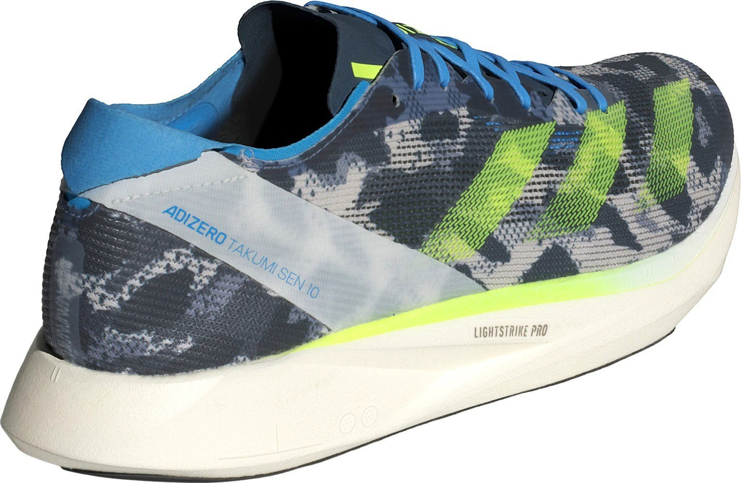 Adidas Mens ADIZERO TAKUMI SEN 10 M Trainers / Blue / BNIB / RRP £169.99
