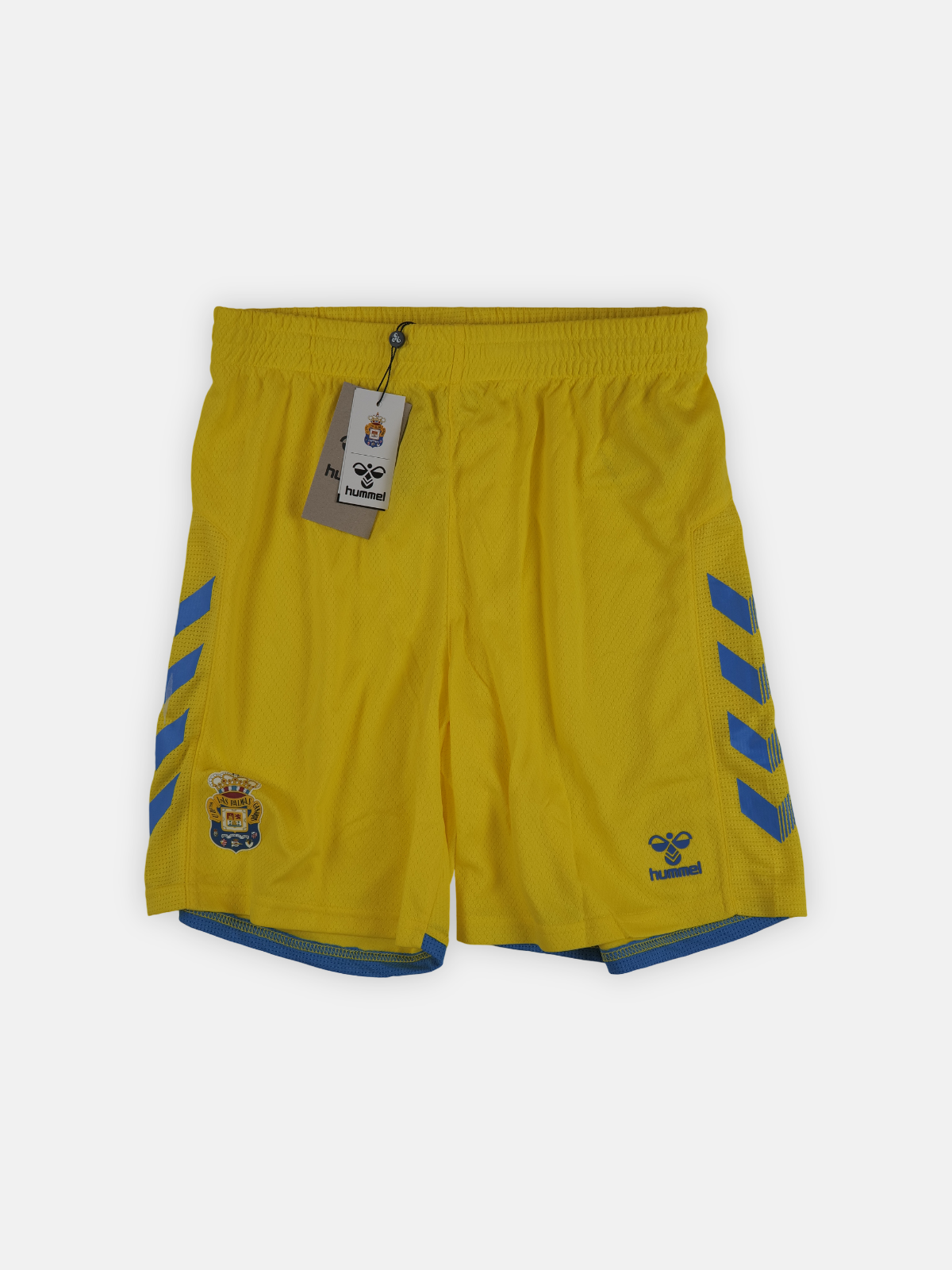 Hummel Mens 2020-21 Las Palmas Away Football Shorts / Yellow / RRP £29.99