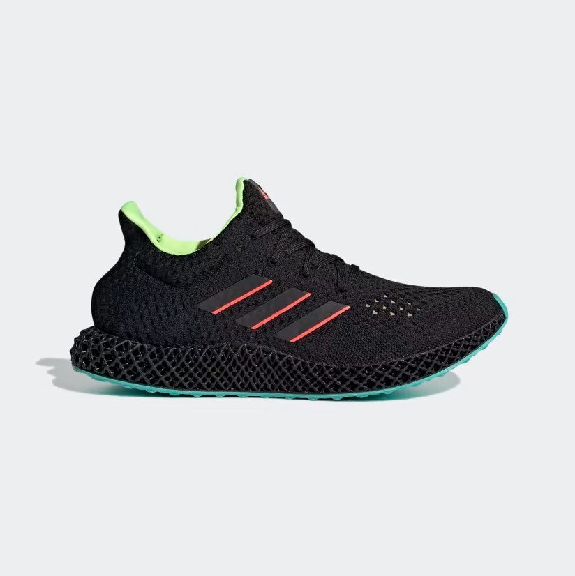 Adidas Unisex 4D Futurecraft Trainers / Black Neon / RRP £180