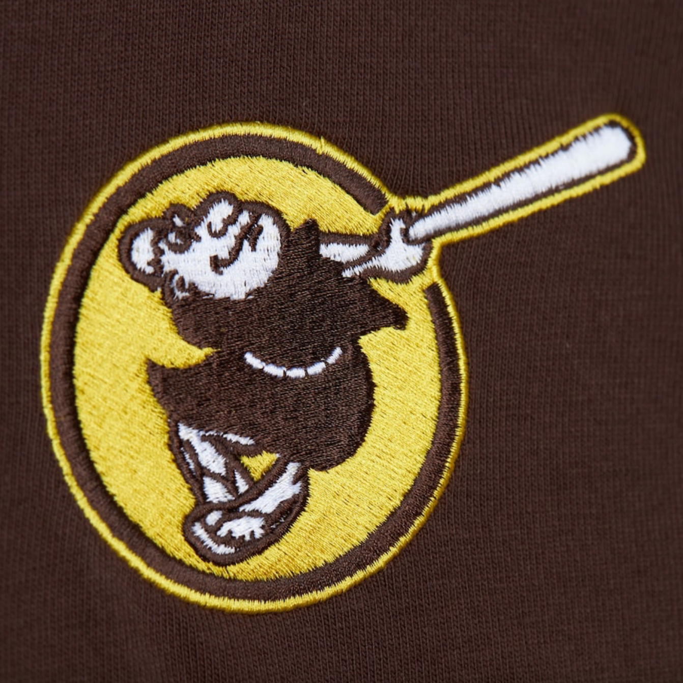 Mitchell & Ness Mens San Diego Padres MLB Team Tee / Brown / RRP £25