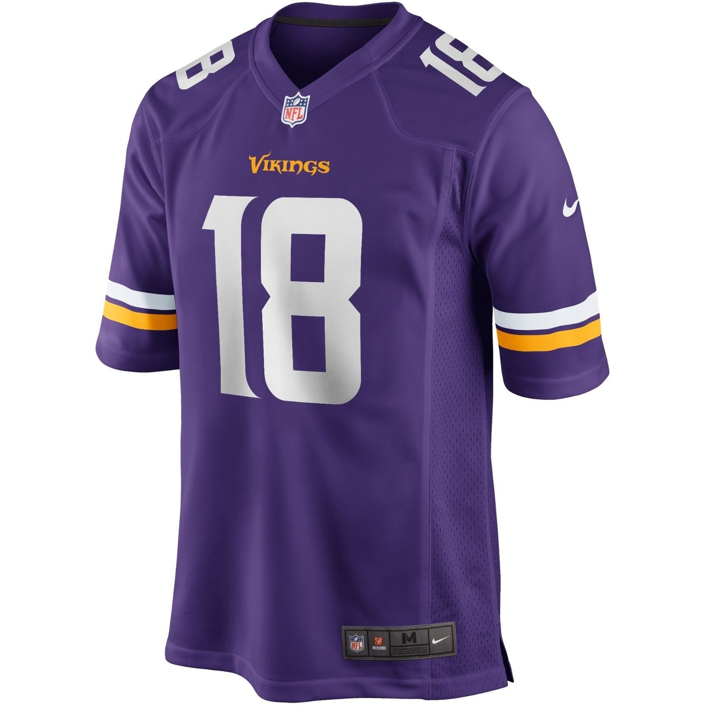 Nike Kids Minnesota Vikings NFL Jersey / Justin Jefferson 18 / Purple / RRP £80