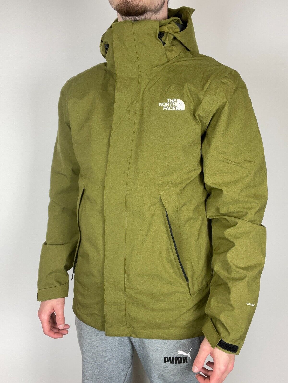 The North Face Mens Mountain Down Triclimate 3-in-1 Jacket / Green / RRP £330