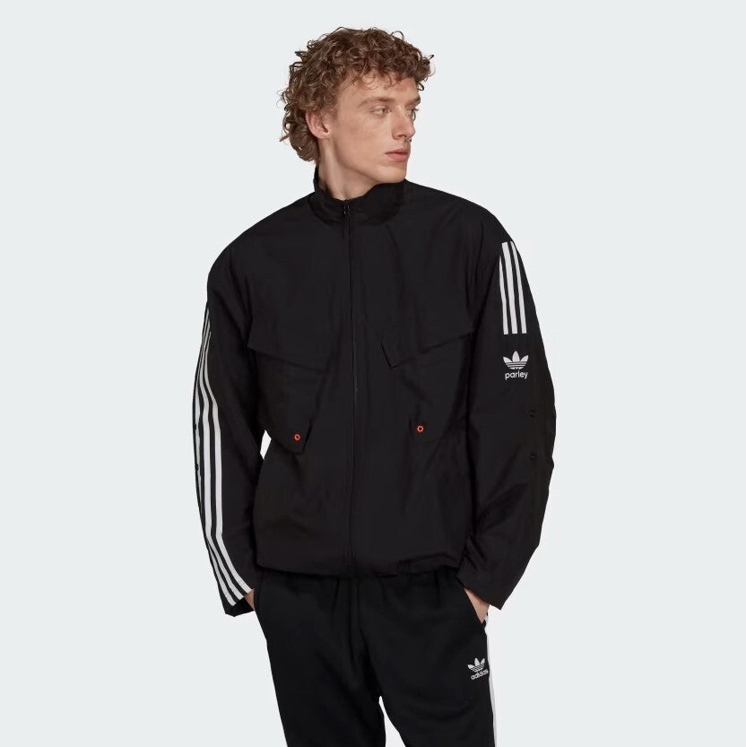Adidas Mens Adicolor Parley Track Jacket / Black / RRP £90