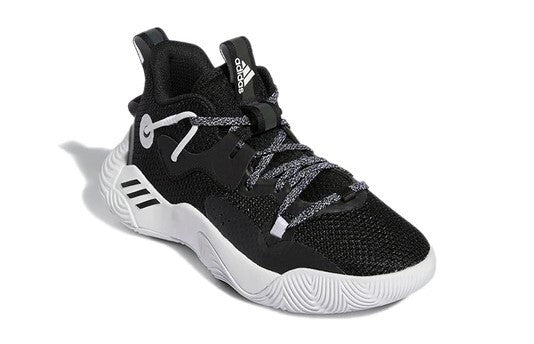 Adidas Kids Harden Stepback 3 Basketball Trainers / Black / RRP £63