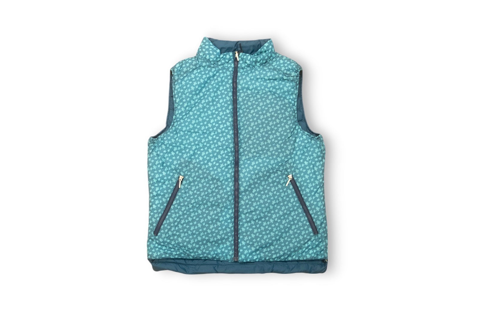 Vilebrequin Reversible Gilet / Blue/Blue Turtle / RRP £190