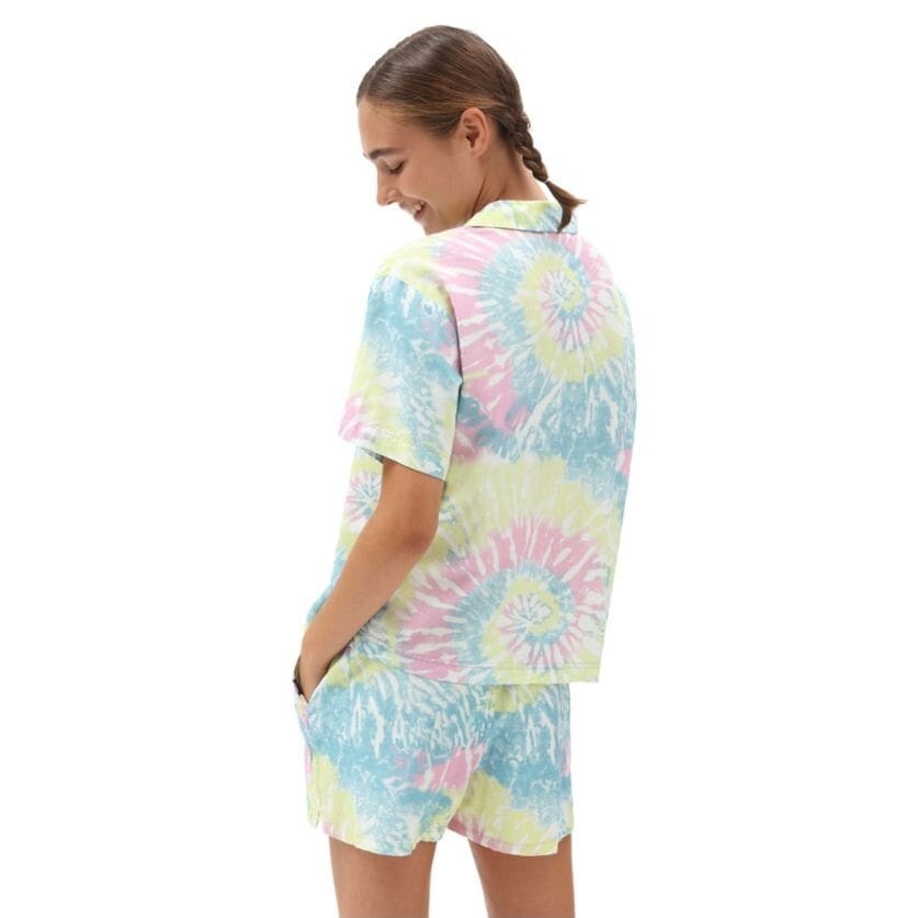 Vans Womens Spiraling SS Woven Resort Shirt / Orchid / RRP £42
