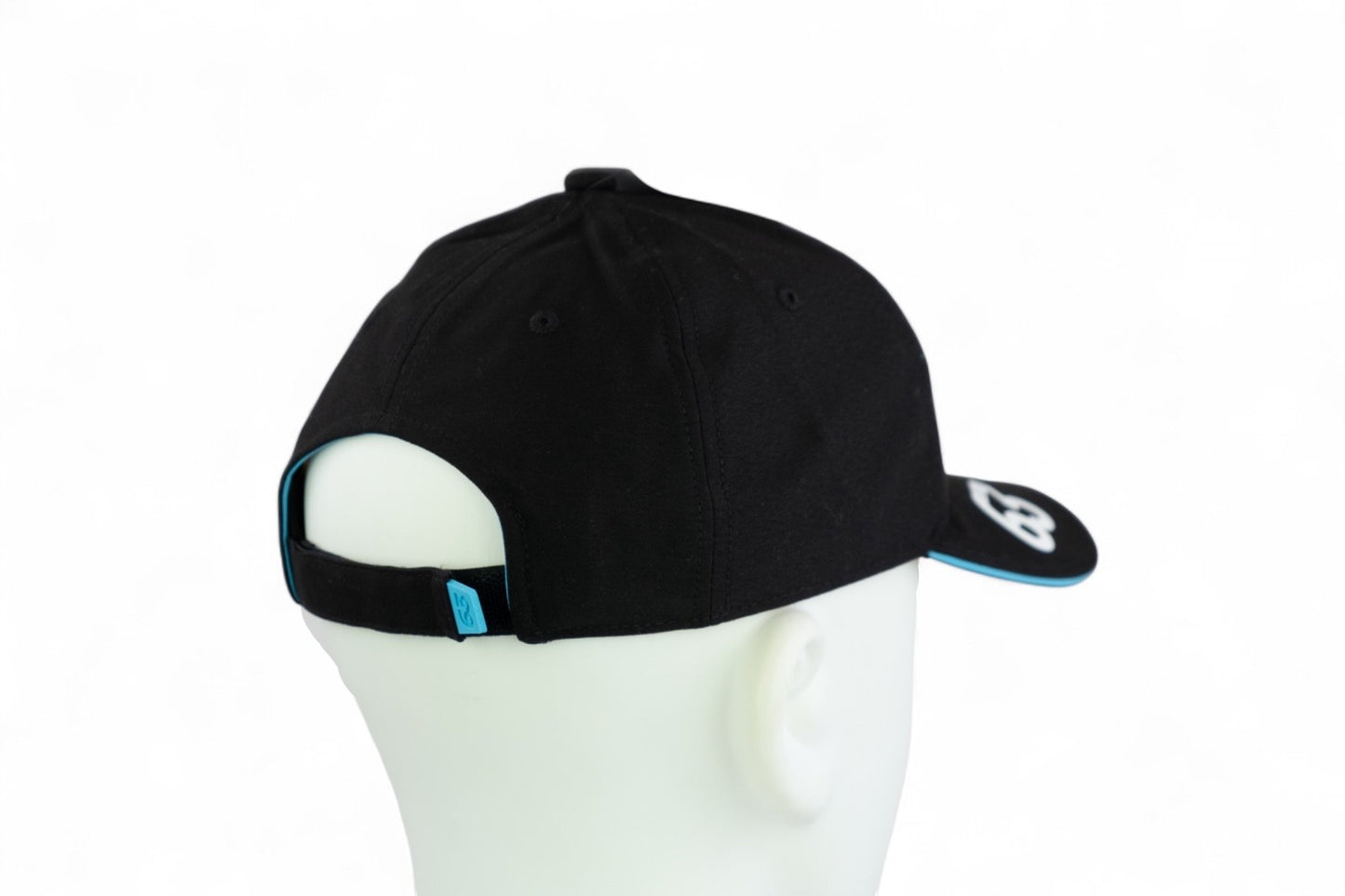 Mercedes F1 Driver Hat / George Russell 63 / Black White / RRP £42