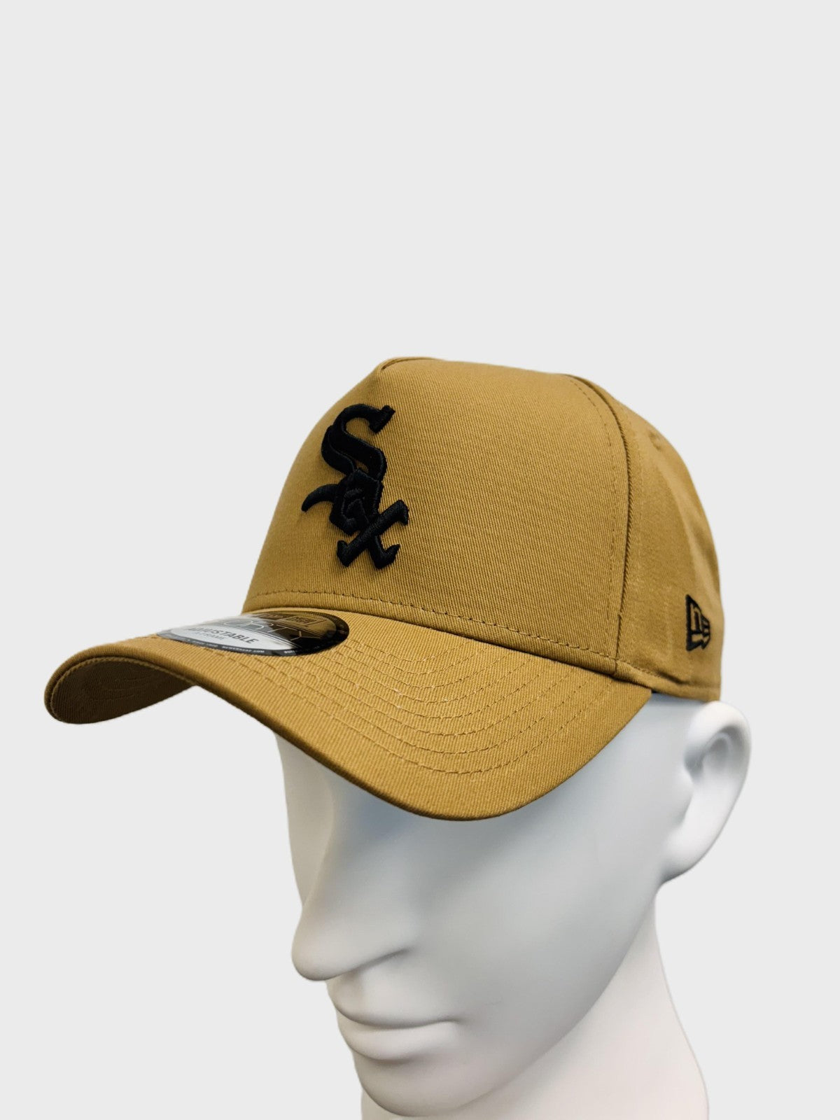 New Era Chicago White Sox 9FORTY A Frame Cap / Wheat Black / RRP £27