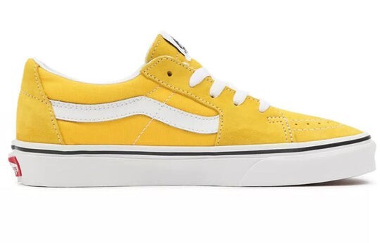 Vans Unisex Sk8 Low Trainers / Yellow White / RRP £65