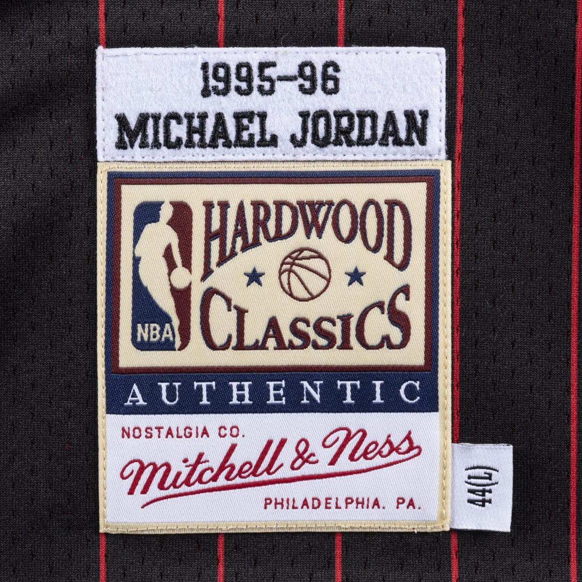 Mitchell & Ness Chicago Bulls Jordan 1995-96 Basketball Jersey / Black / RRP £249