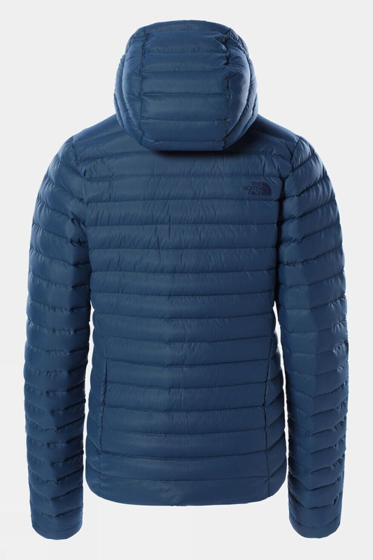 The North Face Women’s Stretch Down Hoodie - Monterey Blue, Non-PFC DWR