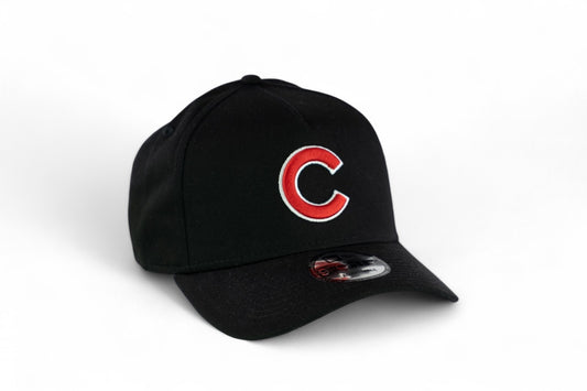 New Era Chicago Cubs 9FORTY OTC A Frame Cap / Black / RRP £30