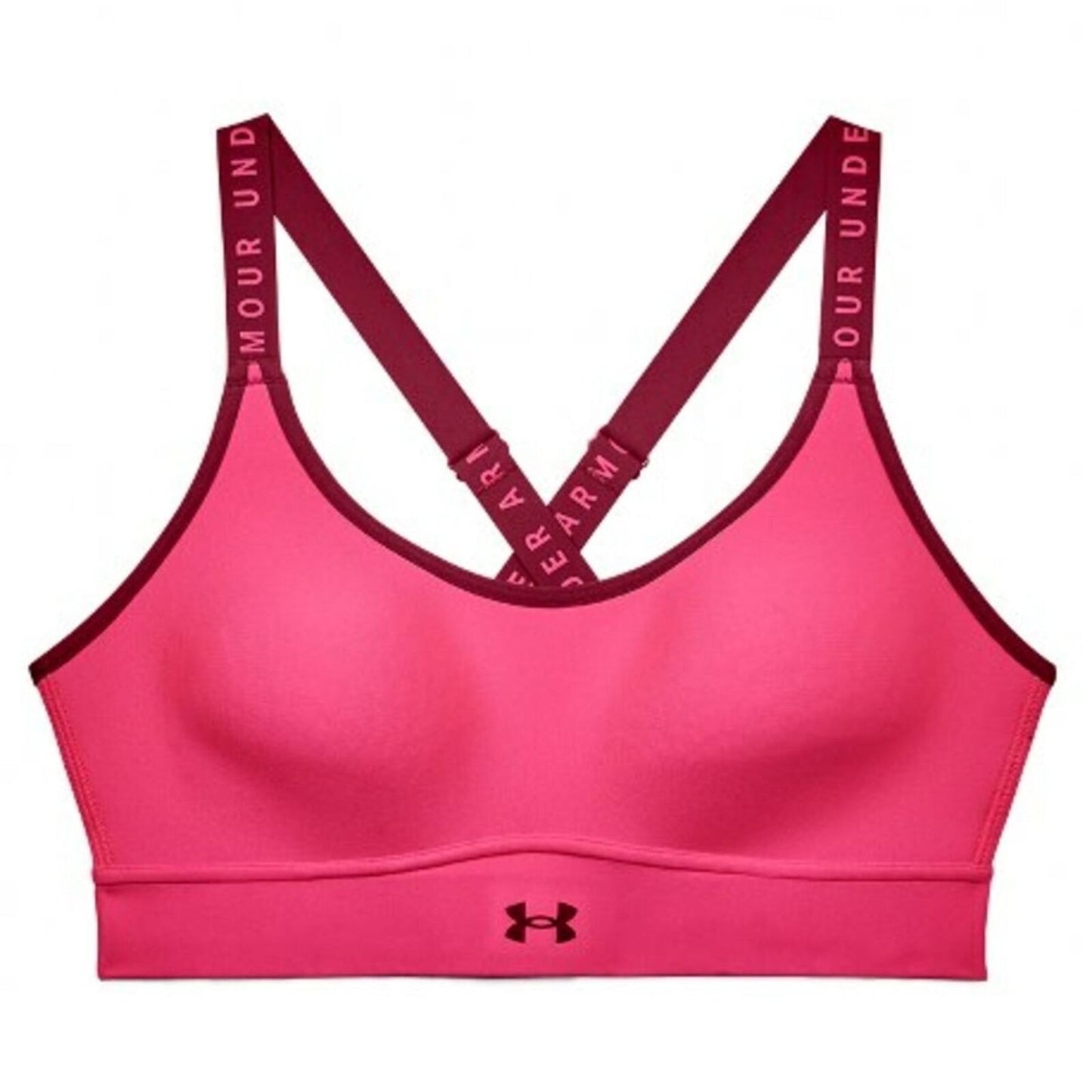 Under Armour Women's Pink Infinity Sports Bra / Gym Fitness / RRP £40