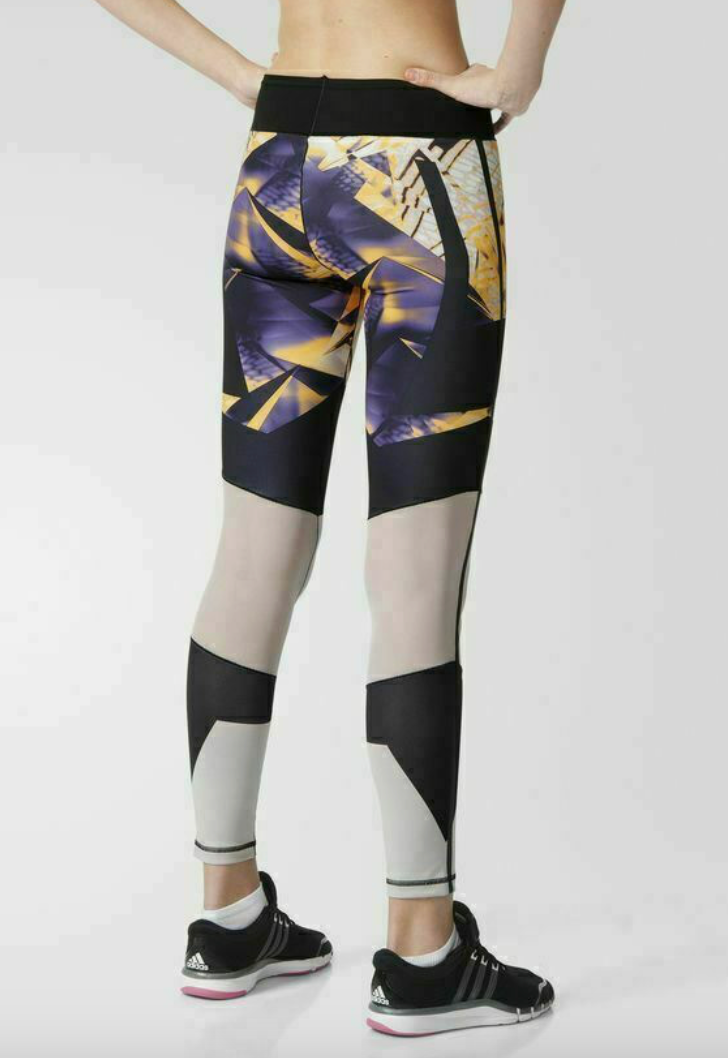 Adidas Womens Climaheat Graphic Premium Tights Leggings / BNWT / RRP £60