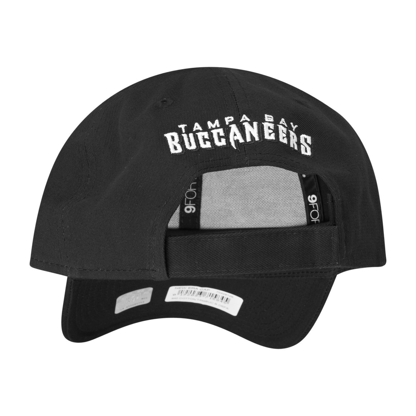 New Era Adult Tampa Bay Buccaneers 9Forty Adjustable Cap / Black White / RRP £32